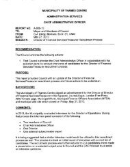 Report No. A-009-13, recruitment process for a Director of Financial ...