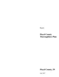 Floyd County Thoroughfare Plan - Floyd County Indiana - State of ...