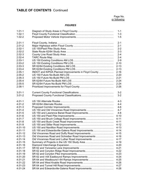 Floyd County Thoroughfare Plan - Floyd County Indiana - State of ...