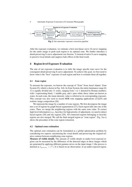 Automatic Exposure Correction of Consumer Photographs