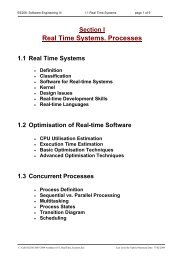 Real-time System Development Skills