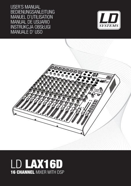 LD LAX16D - J&H Licht en Geluid