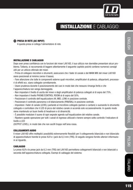 LD LAX16D - J&H Licht en Geluid