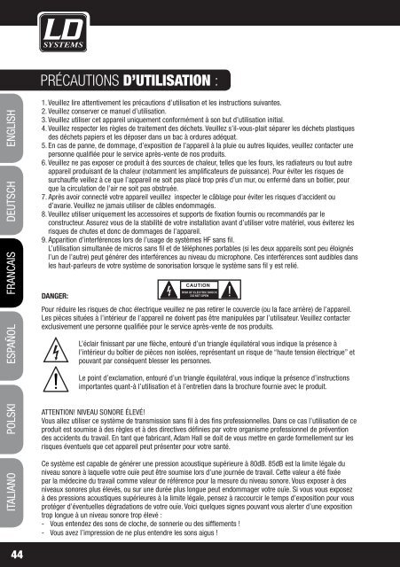 LD LAX16D - J&H Licht en Geluid