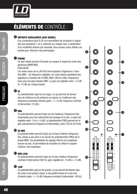 LD LAX16D - J&H Licht en Geluid