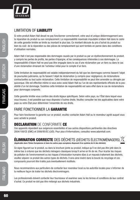 LD LAX16D - J&H Licht en Geluid