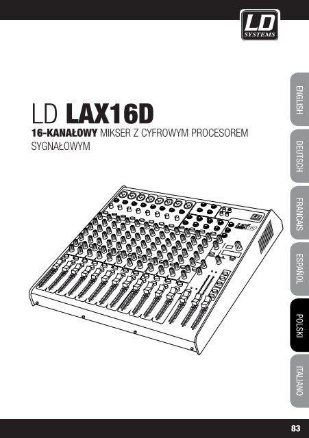 LD LAX16D - J&H Licht en Geluid