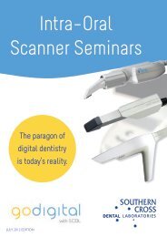 Intra-Oral Scanner Seminars Flyer & Registration Form