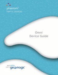 Omni Device Guide - Geomagic