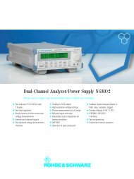 Dual-Channel Analyzer/Power Supply NGMO2