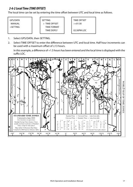 RS25 VHF Operation Manual - English - Simrad Yachting