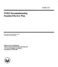 NMSS Decommissioning Standard Review Plan - Phil Rutherford