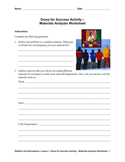 problem analysis worksheet