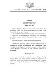 Spriedums - Satversmes tiesa