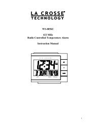 WS-8056U 433 MHz Radio Controlled ... - Ambient Weather