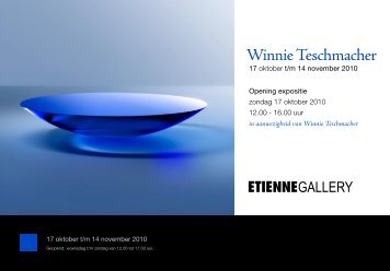 Winnie Teschmacher - Etienne Gallery