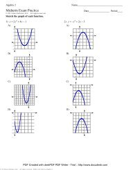 Midterm Exam Practice - Lynn English Faculty Websites