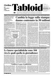 Ordine dicembre 2000 - Ordine dei Giornalisti