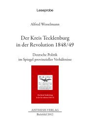 Der Kreis Tecklenburg in der Revolution 1848/49