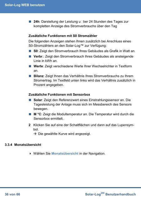 Solar-Log 200 Benutzerhandbuch - germansolar