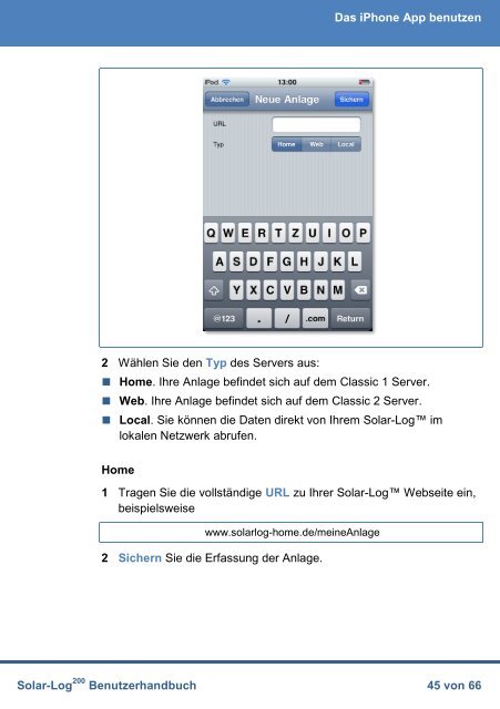 Solar-Log 200 Benutzerhandbuch - germansolar