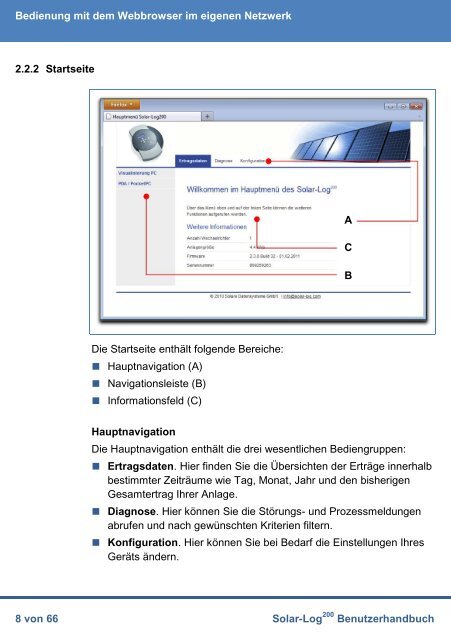 Solar-Log 200 Benutzerhandbuch - germansolar