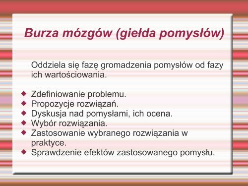 "Metoda dyskusji na lekcji języka polskiego - prezentacja ...