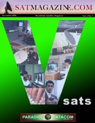 Satellite Broadcasting Services - SatMagazine