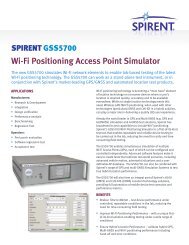 Gss5700 - Spirent