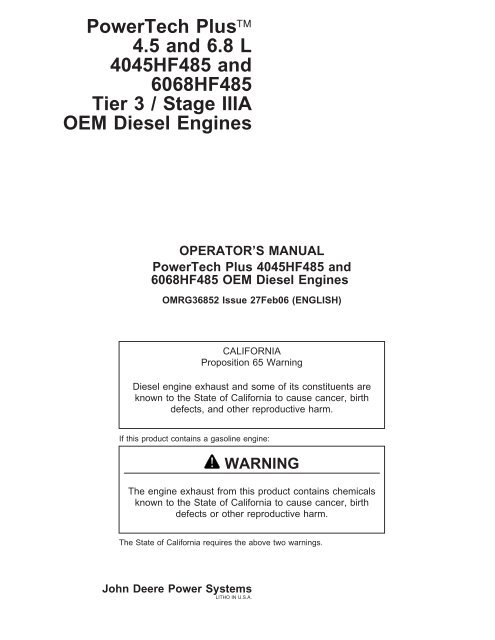 OMRG36852 4 & 6 pt+ tier 3.pdf - John Deere Industrial Engines