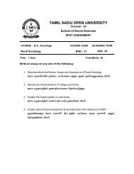 Download - Tamil Nadu Open University