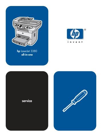 HP LaserJet 3380 all-in-one service manual - ENWW