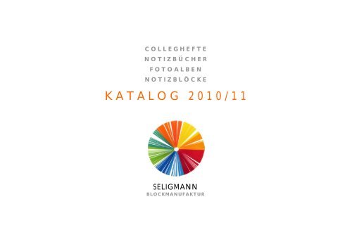 Katalog herunterladen - seligmann-block.de