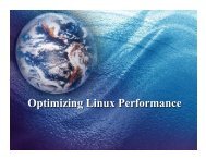 Optimizing Linux Performance