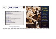 PABLO CASALS - Pristine Classical