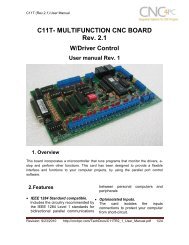 C11T- MULTIFUNCTION CNC BOARD Rev. 2 - CNC4PC
