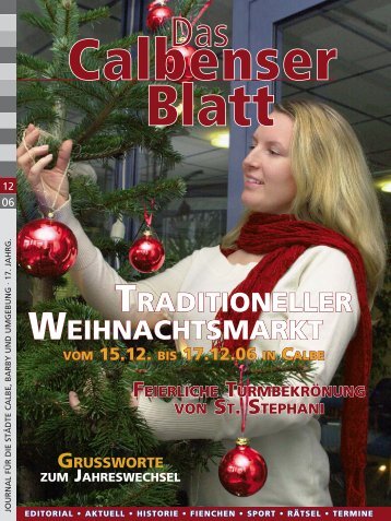 TRADITIONELLER WEIHNACHTSMARKT