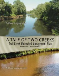 Trail Creek Watershed Management Plan - Michigan City, Indiana