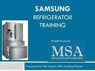 MSA Samsung Fridge - MSAWorld.com