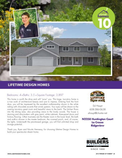 Parade of Homes - Coulee Region Women's Magazine