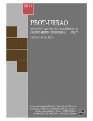 Descargar el proyecto Proyecto de Acuerdo PBOT - Urrao