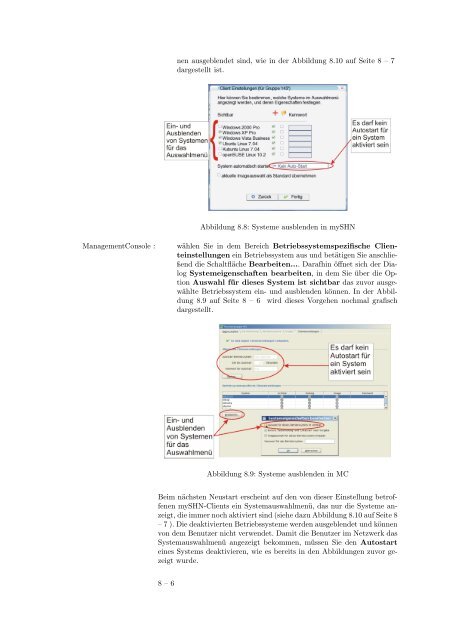 Administratorenhandbuch - SBE network solutions GmbH