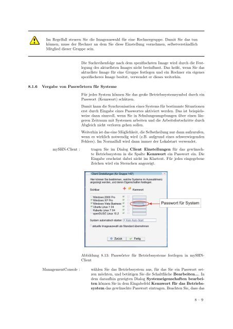 Administratorenhandbuch - SBE network solutions GmbH