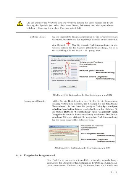 Administratorenhandbuch - SBE network solutions GmbH