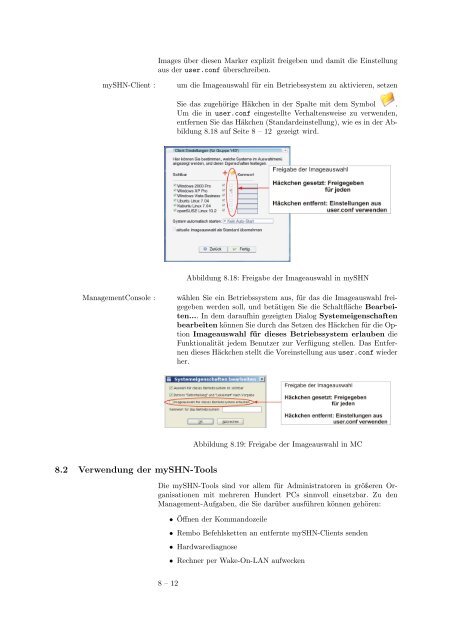 Administratorenhandbuch - SBE network solutions GmbH