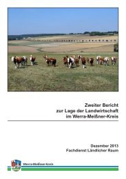 Zweiter Bericht zur Lage der Landwirtschaft im Werra-Meißner-Kreis