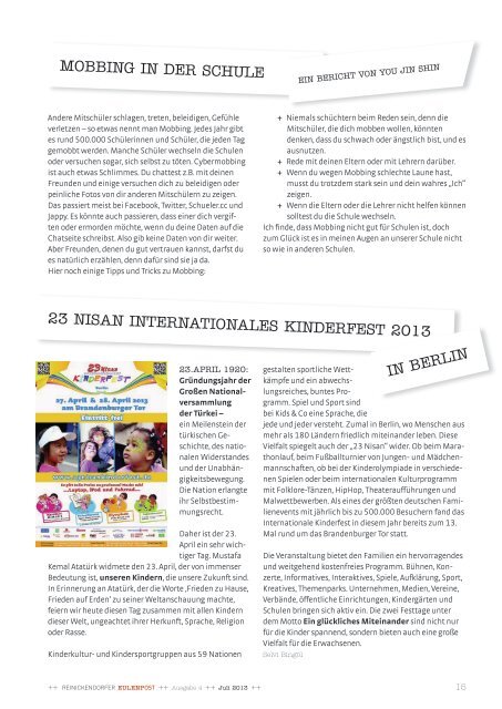 Eulenpost, Ausgabe 4, Juli 2013 - Grundschule am SchÃ¤fersee