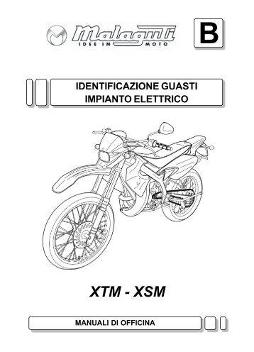 M0008 Xtm-Xsm 50 Diagnostica - Malaguti