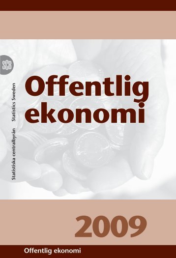 Offentlig ekonomi (pdf) - Statistiska centralbyrÃ¥n