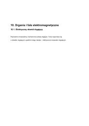 10. Drgania i fale elektromagnetyczne - Of.pl